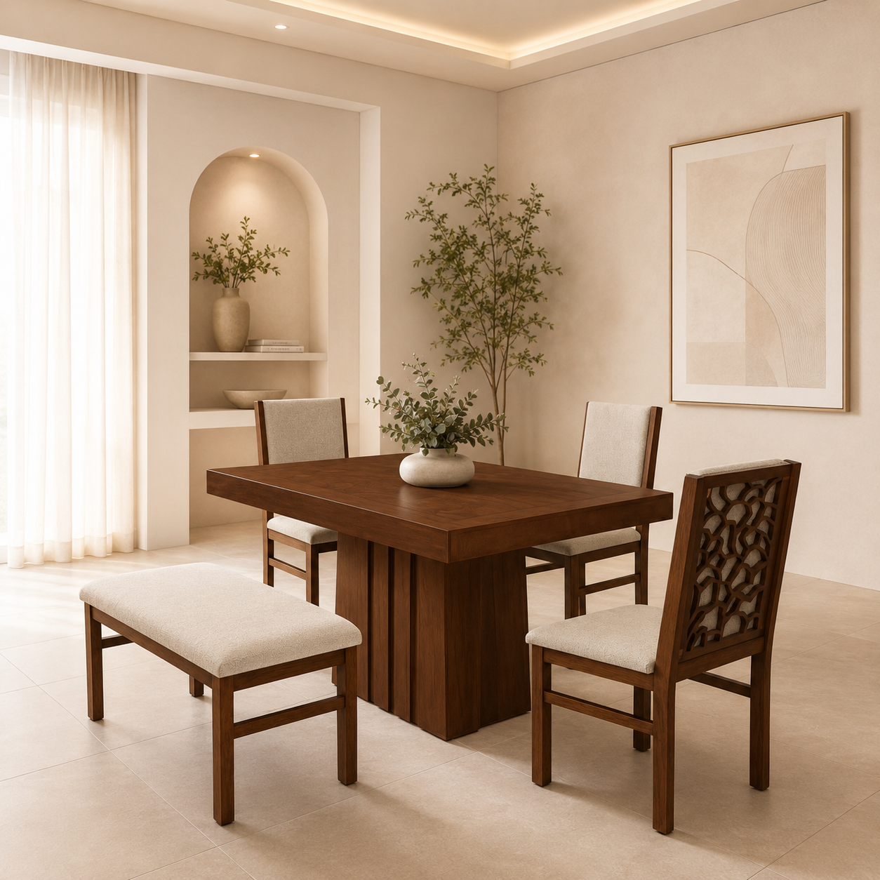 Antecomedor de 4 Tory